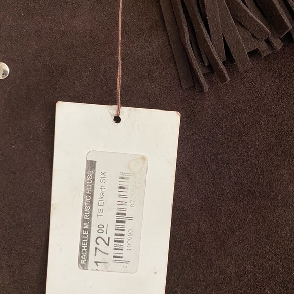 NWT $172 Handmade Cowhide BOHO Tassel Tote & ⁉️🎁! - Picture 3 of 13